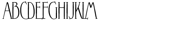 Crewekerne Magna Condensed Regular Font UPPERCASE