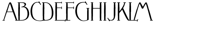 Crewekerne Magna Regular Font UPPERCASE
