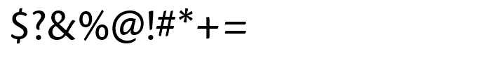 Cronos Regular Font OTHER CHARS