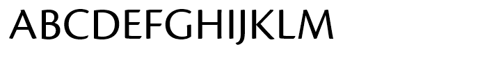 Cronos Regular Font UPPERCASE