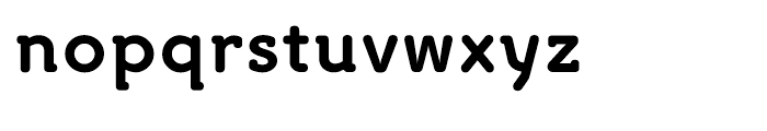 Croog Bold Font LOWERCASE