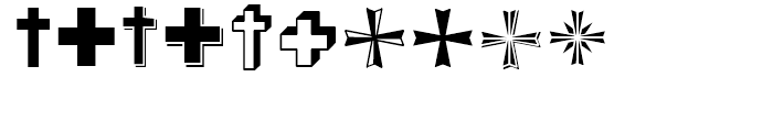 Crucis Ornaments Font OTHER CHARS