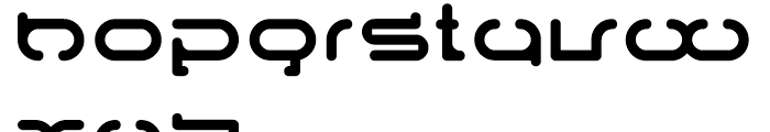 Crystopian Bold Font LOWERCASE