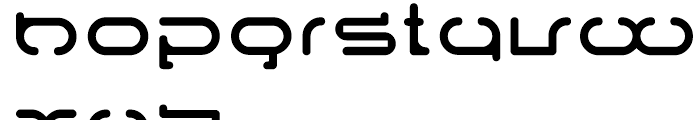 Crystopian Light Font LOWERCASE