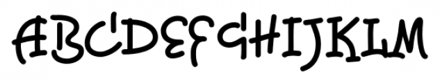 CraigieHalpen Regular Font UPPERCASE