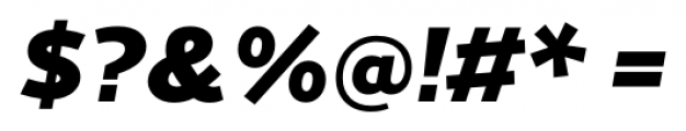 Cresta Black Italic Font OTHER CHARS
