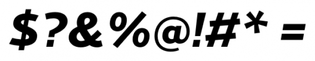 Cresta Bold Italic Font OTHER CHARS