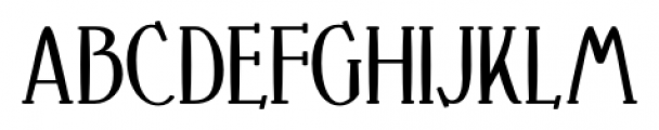 Crewekerne Condensed Bold Font UPPERCASE