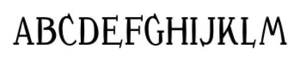 Crewekerne Magister Condensed Font LOWERCASE
