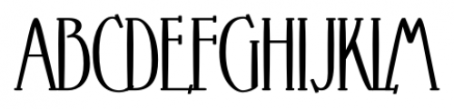 Crewekerne Magna Condensed Bold Font UPPERCASE