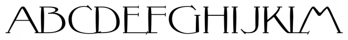 Crewekerne Magna Expanded Font UPPERCASE