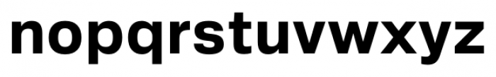 Crique Grotesk Display Bold Font LOWERCASE