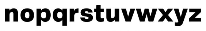 Crique Grotesk Display Heavy Font LOWERCASE
