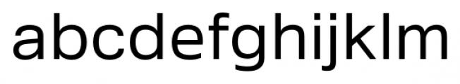 Crique Grotesk Display Regular Font LOWERCASE