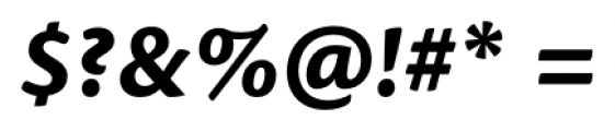 Cronos® Pro Caption Bold Italic Font OTHER CHARS