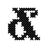 Cross Stitch Solid Font OTHER CHARS