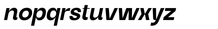 Cracker Grotesk Italic Font LOWERCASE
