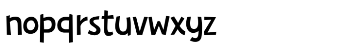Crackerjack Regular Font LOWERCASE