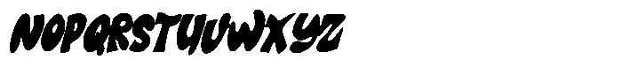 Craft Mark Slant Font UPPERCASE