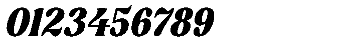 Crafted Pottery Italic Font OTHER CHARS