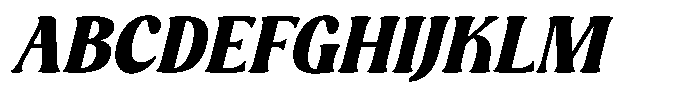 Crafted Pottery Italic Font UPPERCASE