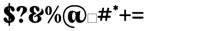 Crafted Pottery Regular Font OTHER CHARS