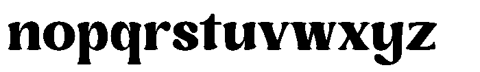 Crafted Pottery Regular Font LOWERCASE