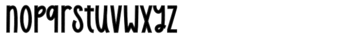 Crafting Stich Font LOWERCASE