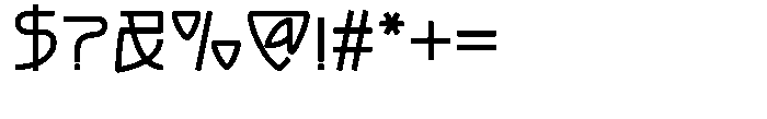 Craic Font OTHER CHARS