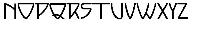Craic Font UPPERCASE