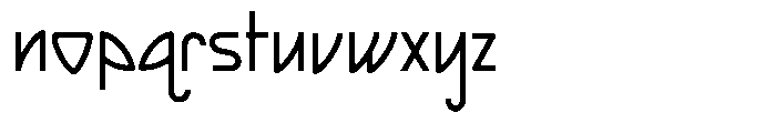 Craic Font LOWERCASE