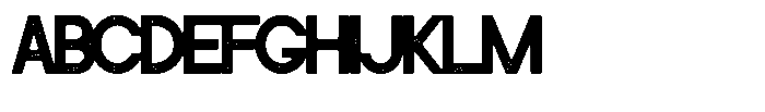 Cramsed Grunge Font UPPERCASE