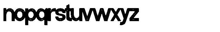 Cramsed Grunge Font LOWERCASE