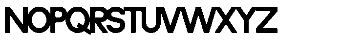 Cramsed Regular Font UPPERCASE
