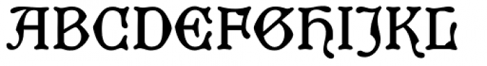 Cranach Font UPPERCASE