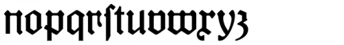 Cranach Font LOWERCASE