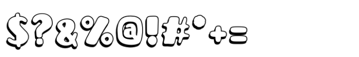Cranberry Shadow Font OTHER CHARS