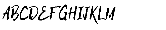 Cranbourne west Regular Font UPPERCASE