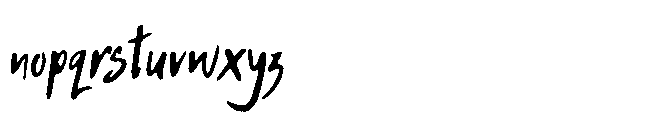 Cranbourne west Regular Font LOWERCASE