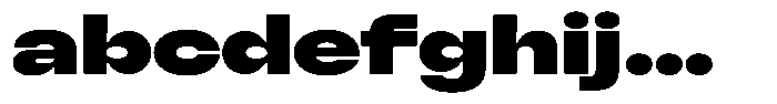 Cranch Black FONT