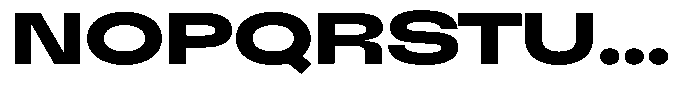Cranch Bold Font UPPERCASE