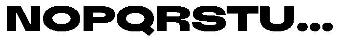 Cranch Extra Bold Font UPPERCASE