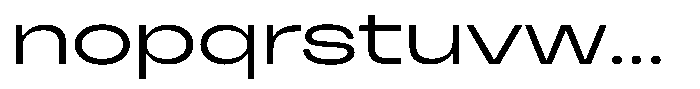 Cranch Light Font LOWERCASE