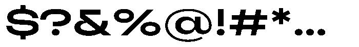 Cranch Medium Font OTHER CHARS