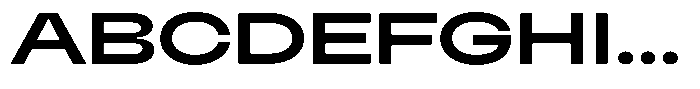 Cranch Medium Font UPPERCASE