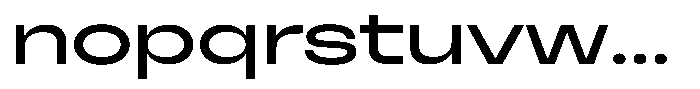 Cranch Regular Font LOWERCASE