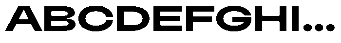 Cranch Semi Bold Font UPPERCASE