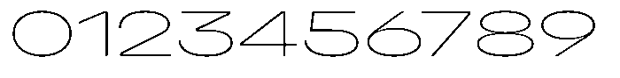 Cranch Thin Font OTHER CHARS