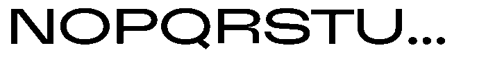 Cranch Variable Font UPPERCASE