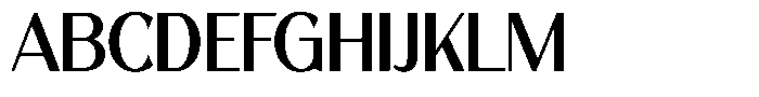 Cranio Regular Font UPPERCASE